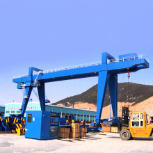 200 ton shipbuilding gantry crane with hook